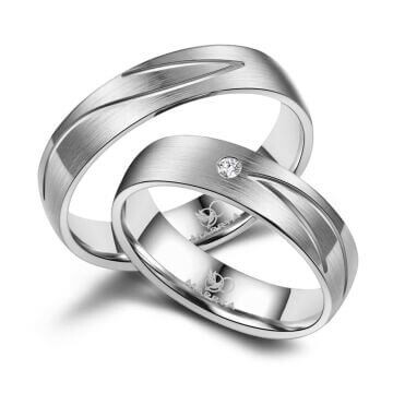 Trauringe Partnerringe Titan Marrya TI-04