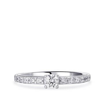 Pavé Ring Silber 925 Zirkonia Gisser R390