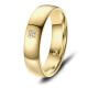 Damenring Edelstahl Gold mit Herz Marrya ES-30