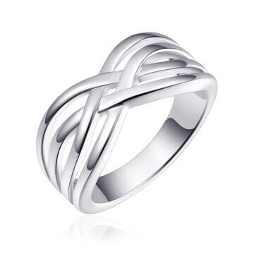 Ring Silber 925 rhodiniert Gisser R076