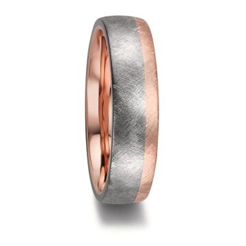 Trauringe Tantal Roségold 750 Eismatt TNO606509-08