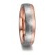 Trauringe Tantal Roségold 750 Eismatt TNO606509-08
