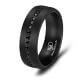 Partnerring Edelstahl Carbon schwarz CA-01