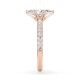 Hollywood Ring Marquise Diamant Rotgold Rubin 1882