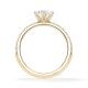 Hollywood Ring Oval Diamant Gelbgold Rubin 1883