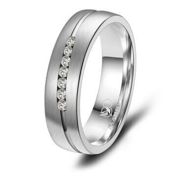 Damenring Edelstahl Marrya ES-09