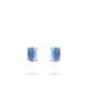 Ohrstecker Cabuchon hellblau Silber Gisser E1079LB