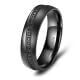 Einzelring Damen Black Titanium BT-08