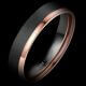 Herrenring Black Titanium Rosé Marrya BT-06