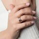 Ring Silber 925 rhodiniert Gisser R076T