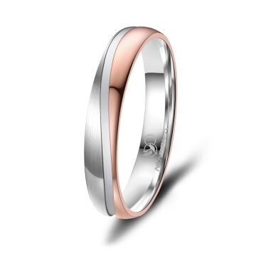 Herrenring Edelstahl Rosé Marrya ES-42