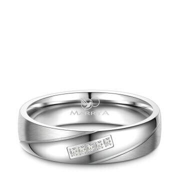 Trauringe Partnerringe Silber 925 Marrya SI-09