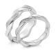 Partnerringe Silber 925 Lab-Grown Diamant Breuning 44-980310/32