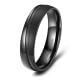 Einzelring Herren Black Titanium BT-08