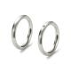 Schmale Partnerringe Edelstahl Brillant Monomania 20230-32