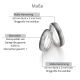 Eheringe Titan Zirkonium Brillant Ruesch 79/10050 & 79/10060