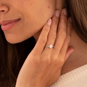 Ring Silber 925 Dashind Details 6x8mm Gisser R470 an Hand