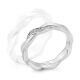 Partnerringe Silber 925 Lab-Grown Diamant Breuning 44-980310/32