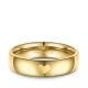 Damenring Edelstahl Gold mit Herz Marrya ES-30