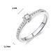 Ring Pavé Silber 925 Gisser R435 Info