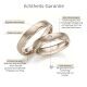 Trauringe Haselnussgold Brillant Gerstner 31423