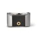Herrenring Titan Carbon & 18k Gold Diamant schwarz TeNo 52731