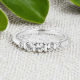 Verlobungsring Silber 925 mit 5 Steinen Zirkonia – RZ00039